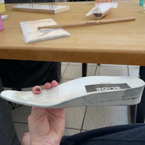 Golden Gooses “Slide” High-Top Navy Blue Sneakers Size EUR 40 - Picture 13 of 13